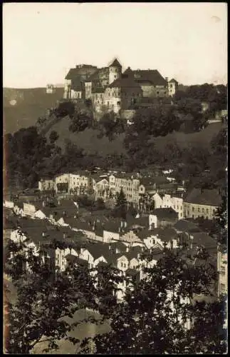 Ansichtskarte Burghausen Stadt Burg 1932