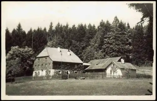 Ansichtskarte Altschönau-Neuschönau Forsthaus bayerischer Wald 1938