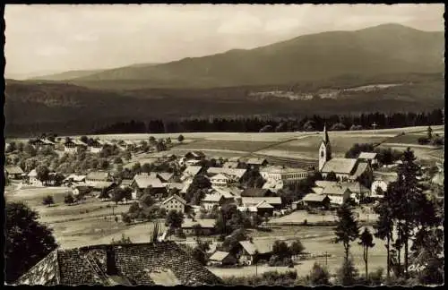 Ansichtskarte Neuschönau Blick über die Stadt 1962