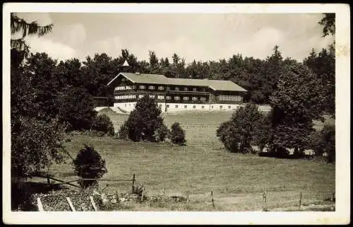 Ansichtskarte Solla-Thurmansbang Schullandheim 1956