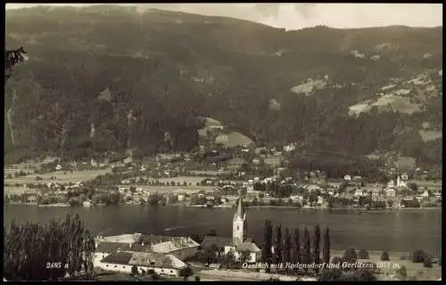 Ansichtskarte Ossiach Blick über die Stadt 1940