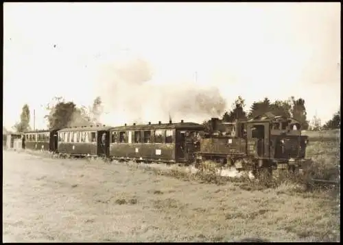 Moritzburg Traditionsbahn Radebeul Ost-Radeburg, Zug   1982 Sonderstempe