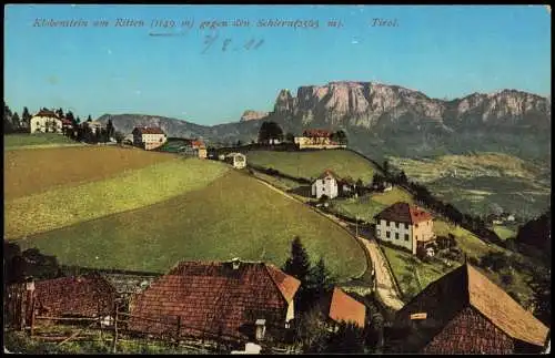 Klobenstein-Ritten Collalbo Renon Panorama Klobenstein am Ritten    Tirol 1910