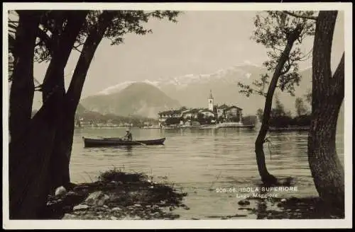 Cartoline .Italien Italia ISOLA SUPERIORE Lago Maggiore 1930