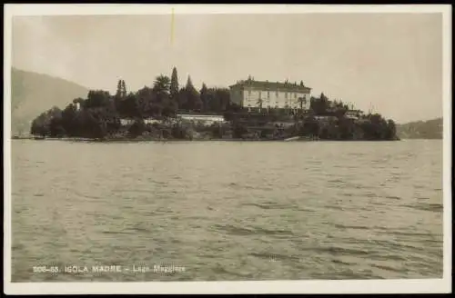 Cartoline .Italien Italia ISOLA MADRE Lago Maggiore 1930