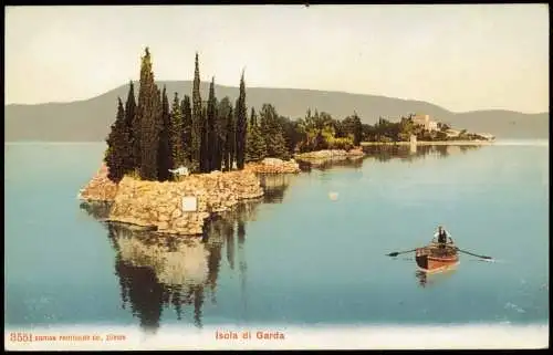 San Felice del Benaco Isola di Garda (Lago die Garda, Gardasee) 1905