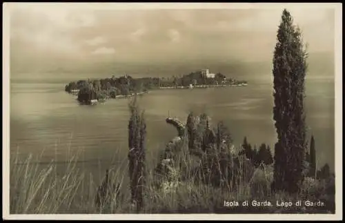 San Felice del Benaco Isola di Garda Lago di Garda (Insel Gardasee) 1930