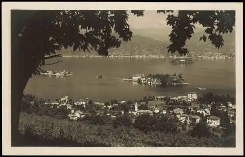 Cartoline .Italien Italia LAGO MAGGIORE Isole Borromee 1930