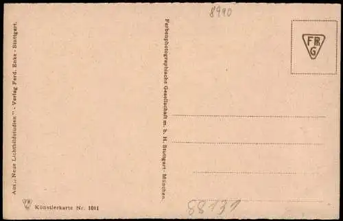 Ansichtskarte Lindau (Bodensee) Mondnacht NEUE LICHTBILDSTUDIEN 1928