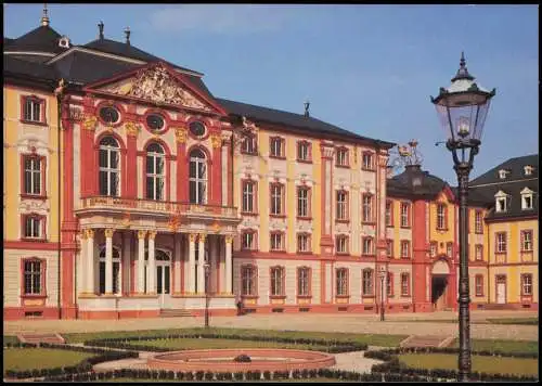 Ansichtskarte Bruchsal Schloss (Außenansicht) 1991