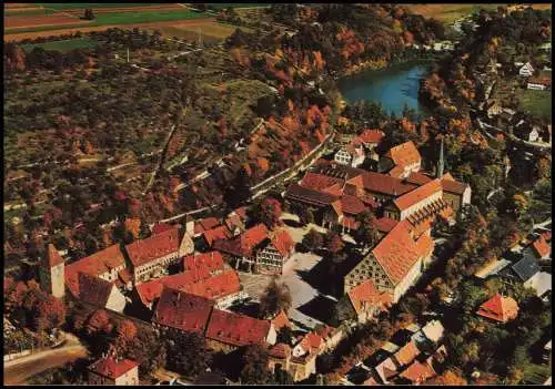 Ansichtskarte Maulbronn Luftbild mit Blick auf das Kloster 1992