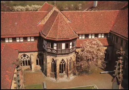 Maulbronn Ehemaliges Zisterzienserkloster Blick auf den Kreuzgarten 1985