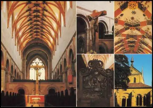 Maulbronn Kloster Klosterkirche Weihe 1178 Kruzifix Meisters Mehrbild-AK 1985