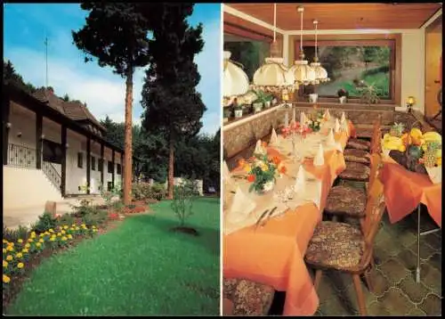 Waldprechtsweier Mehrbildkarte vom Restaurant WALDHOTEL STANDKE 1980