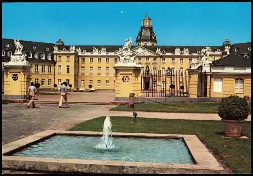 Ansichtskarte Karlsruhe Schloß (Außenansicht) 1980