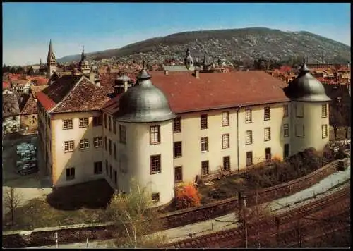 Ansichtskarte Ettlingen Partie am Alten Schloss (Castle Building) 1965