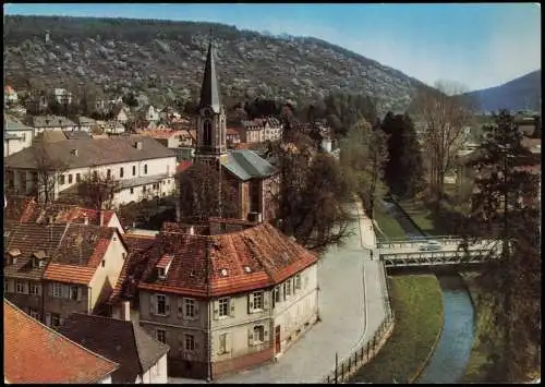 Ansichtskarte Ettlingen Panorama-Ansicht Stadt-Ansicht 1977