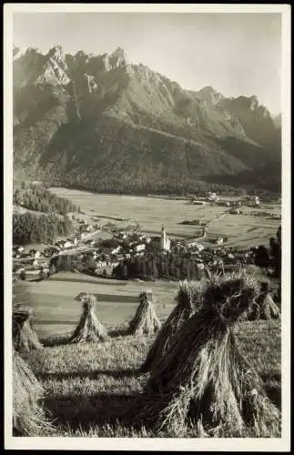 Toblach Dobbiaco Panorama-Ansicht DOBBIACO Pusteria Dolomiti 1940