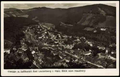 Bad Lauterberg im Harz Panorama-Ansicht Harz Blick vom Hausberg 1940