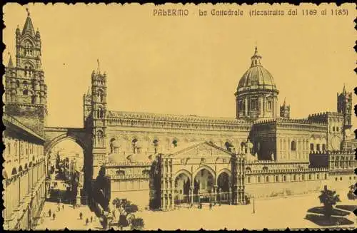 Cartoline Palermo Palermo (Palermu) Cattedrale (Kathedrale) 1910