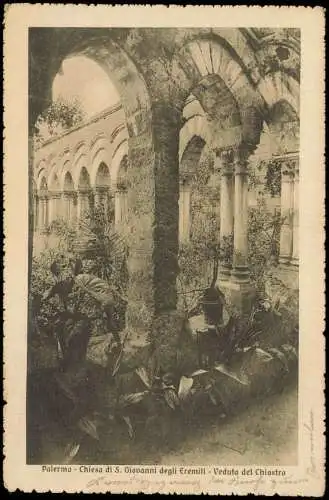 Palermo Palermo   Kirche, Chiesa di S. Giovanni degli Eremiti  1910