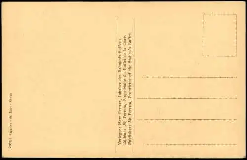 Paestum Pestum Ortsansicht, antiker Tempel, Prospectus du Temple de Cérès 1910