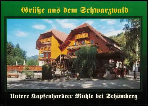 Schömberg (Schwarzwald) Untere Kapfenhardter Mühle bei Schömberg 1990