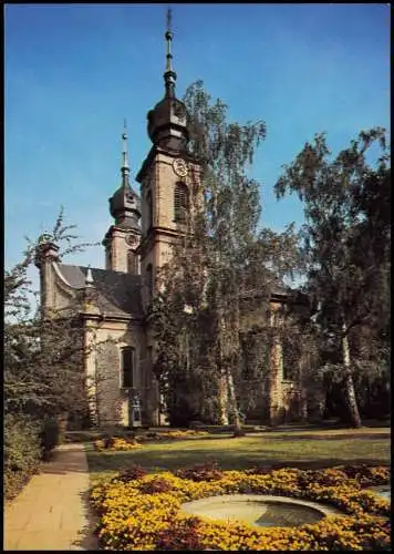 Ansichtskarte Bruchsal Pfarrkirche St. Peter 1991