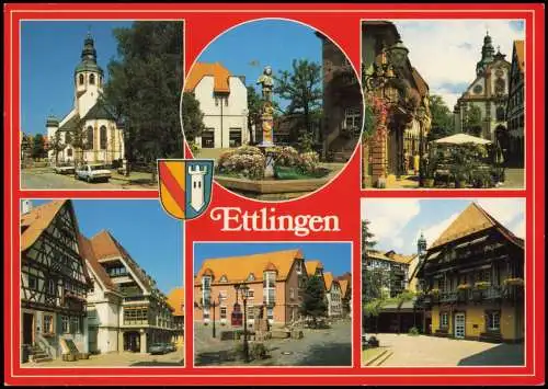 Ansichtskarte Ettlingen Ettlingen 1980