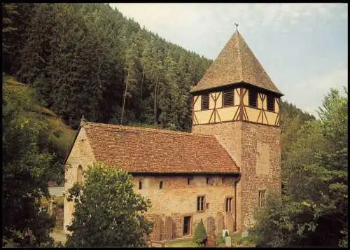 Ansichtskarte Bad Teinach-Zavelstein Candiduskirche Kentheim Schwarzwald 1980