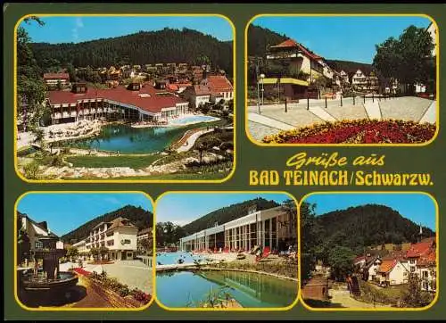 Bad Teinach-Zavelstein Mehrbildkarte Grüsse aus Bad Teinach Schwarzwald 1980