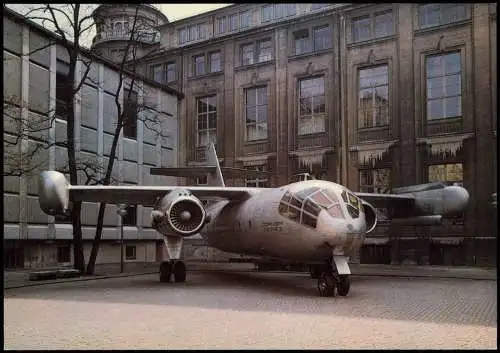 Ansichtskarte München Deutsches Museum Flugzeug Dornier Do-31 1990