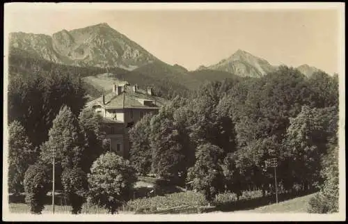 Ansichtskarte Siegsdorf Haus am Stadtrand 1928