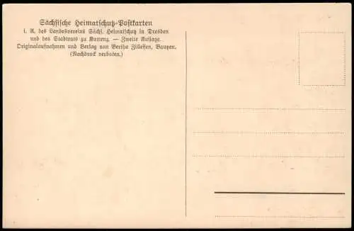 Ansichtskarte Kamenz Kamjenc Hauptkirche St. Marien (um 1205). 1926