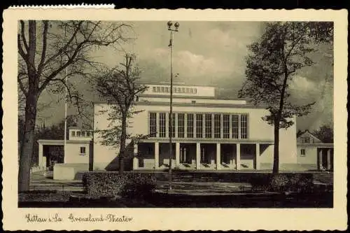 Ansichtskarte Zittau Grenzlandtheater 1969