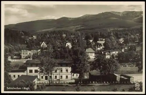 Schreiberhau Szklarska Poręba Stadtpartie Hotels Riesengebirge 1931