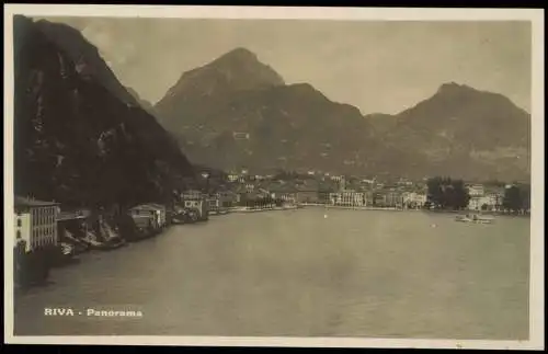 Cartoline Riva del Garda Panorama, Gardasee Lago di Garda 1925