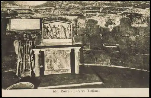 Cartoline Rom Roma Roma Carcere Tulliano 1910