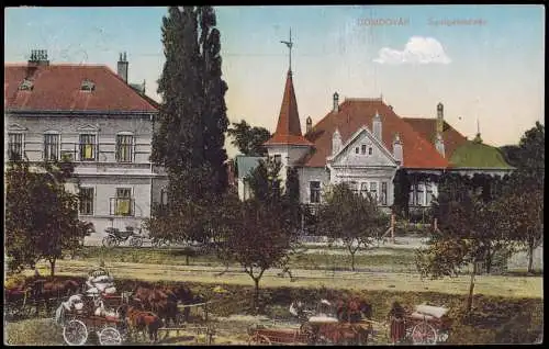 Postcard Dombowa Dombóvár Szolgabiróság 1920  Ungarn Magyar