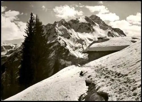 Riezlern-Mittelberg/Vorarlberg Kleinwalsertal Gemstelpass Bärenkopf Hütte 1971