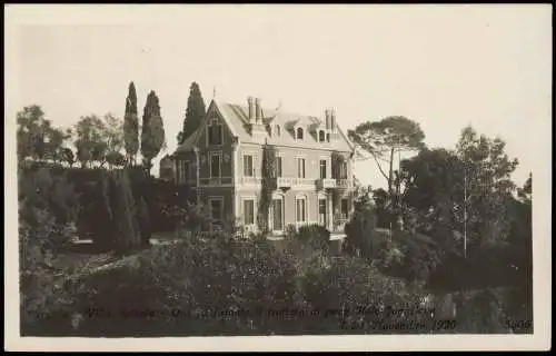 Rapallo Villa Spinola Ove for firmato il trattato di pace Italo Jugoslovo 1920