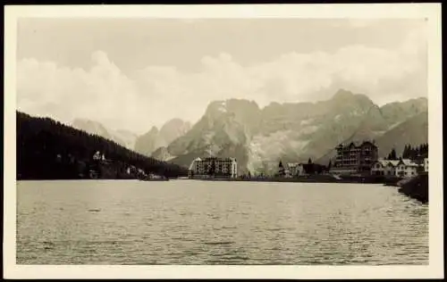 Hayden Cortina d’Ampezzo Misurinasee Lago di Misurina, Berg   Dolomiten 1940