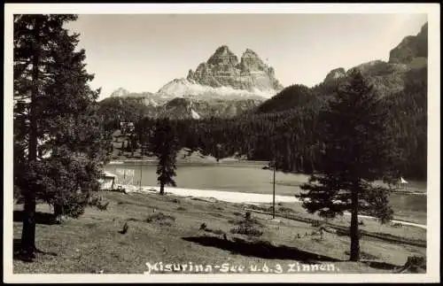 Hayden Cortina d’Ampezzo  Misurinasee Lago di Misurina,  Dolomiten  1953