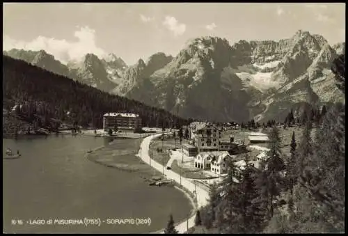 Hayden Cortina d’Ampezzo Misurinasee Lago di Misurina  Sorapis Dolomiten  1953