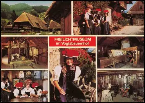 Baden-Württemberg Freilichtmuseum Vogtsbauernhof Gutachtal Schwarzwald  1980