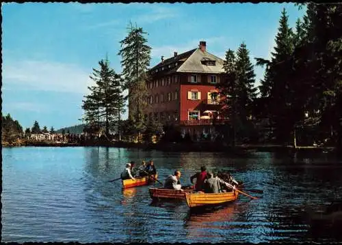 Ansichtskarte .Baden-Württemberg Der MUMMELSEE im Nordschwarzwald 1970