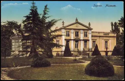 Postcard Ödenburg Sopron Muzeum. 1915  Ungarn Magyar