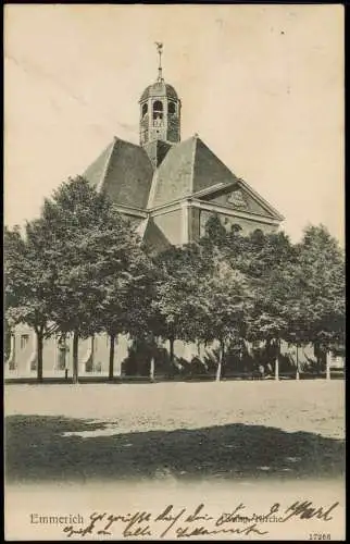 Ansichtskarte Emmerich (Rhein) Evangelische Kirche 1906