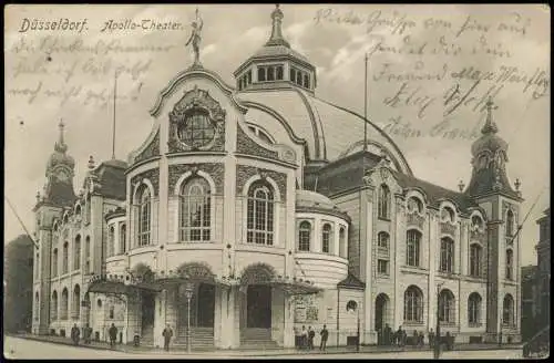 Ansichtskarte Düsseldorf Apollo-Theater 1909