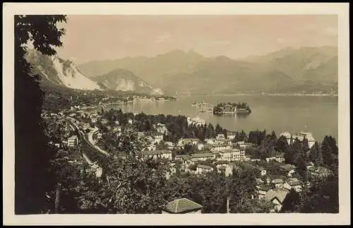 Cartoline Stresa Stresa STRESA BORROMEO (Lago Maggiore) Panorama 1920